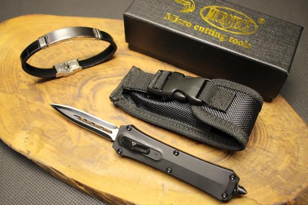 Microtech 14 cm İçten Çıkmalı Komple Çelik  - Image 1