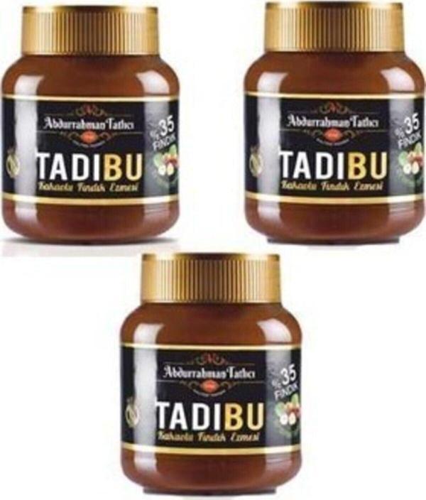Abdurrahman Tatlıcı Tadıbu Kakaolu Fındık Ezmesi 330 gr 3'lü - Image 1