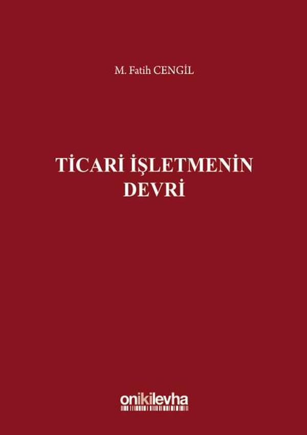 Ticari İşletmenin Devri - On İki Levha Yayıncılık - Image 1
