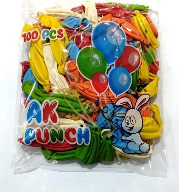 Atom Karışık Balon Lastikli 100 Lü - Image 1