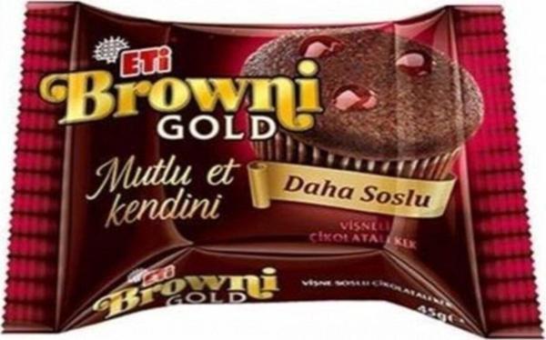 Eti 24'lü Koli Browni Gold Vişne Soslu Kek 45 gr - Image 1