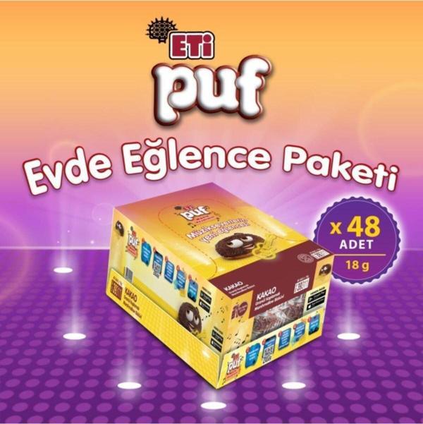 Eti Puf Kakaolu 18gr X 48 Adet - Image 1