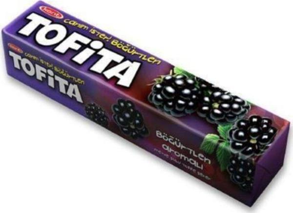 KENT Tofita Böğürtlen Toffe Şeker 47 gx 20 Adet - Image 1