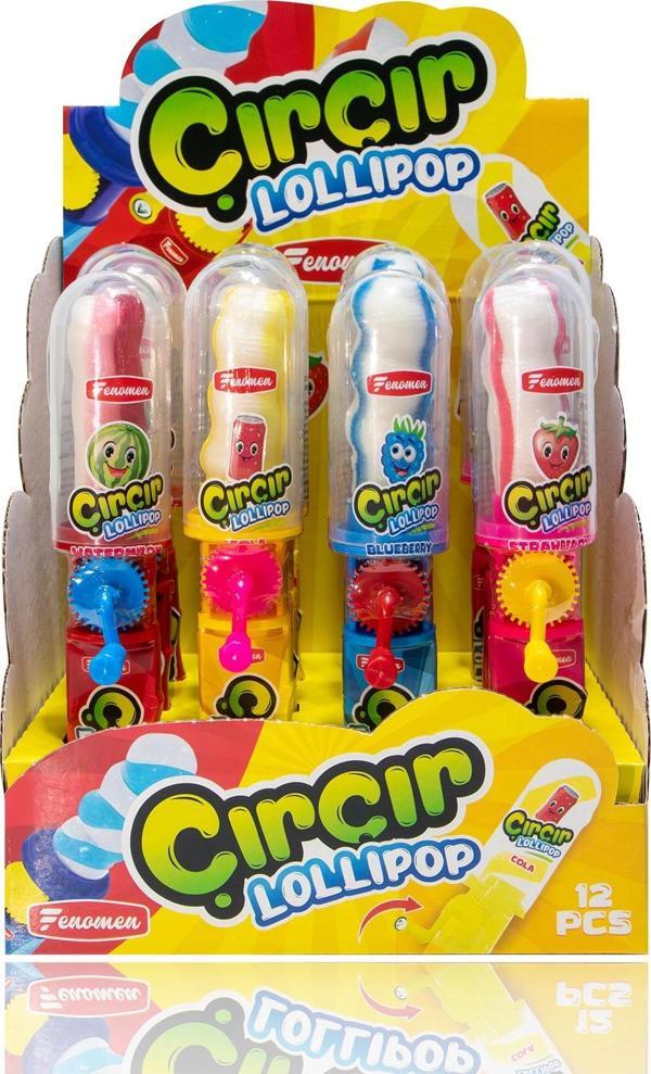 fenomen Çırçır Lolipop Şeker 12 Adet - Image 1
