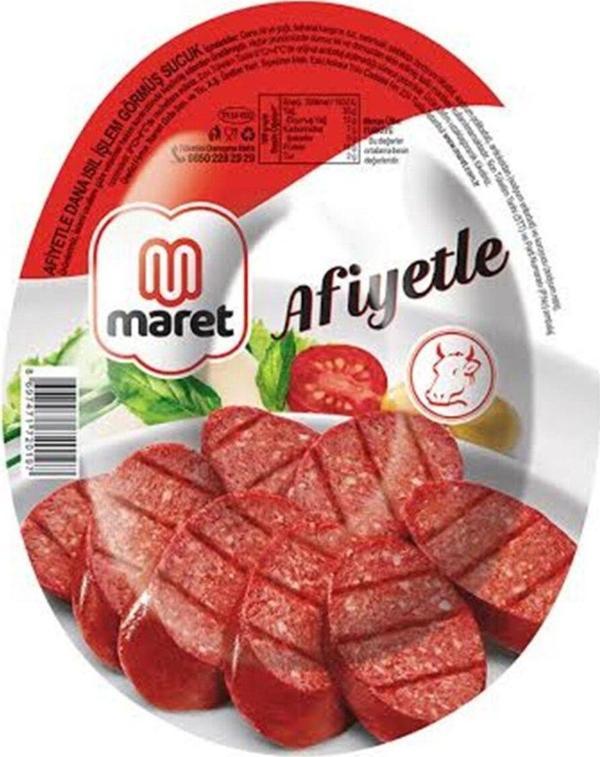 Maret Afiyetle Dana Sucuk 200 G - Image 1