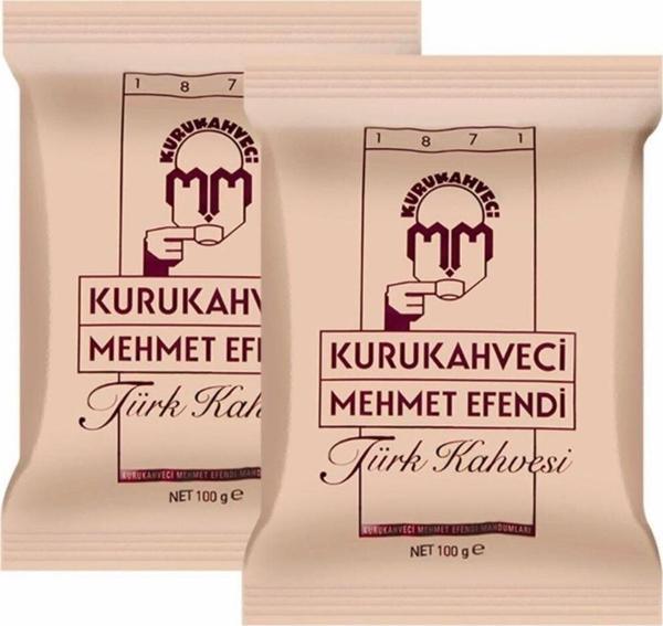 Kurukahveci Mehmet Efendi 100 Gr 2 Adet Türk Kahvesi - Image 1