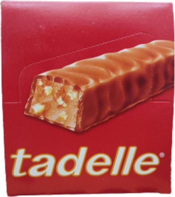 Tadelle Sütlü Fındık Parçacıklı Çikolata 30g×20 Adet - Image 1