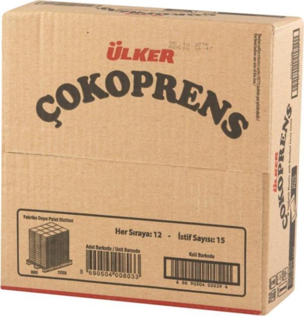 Ülker Çokoprens Bisküvi 30 g (24 Adet) - Image 1