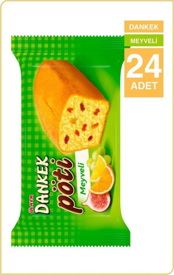 Ülker Dankek Pöti Meyveli kek 24 Adet - Image 1