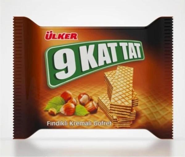 Ülker 9 Kat Tat Fındıklı Gofret 24 - Image 1