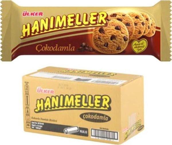 Ülker Hanımeller Çokodamla Kurabiye 82 G X18 Adet (1 Koli) - Image 1