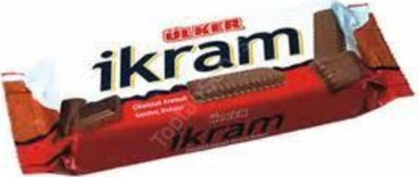 Ülker Ikram Çikolatalı Sandviç Bisküvi 24'lü - Image 1