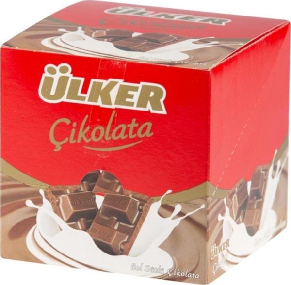 Ülker Kare Sütlü Çikolata 70 Gr 6 Adet - Image 1