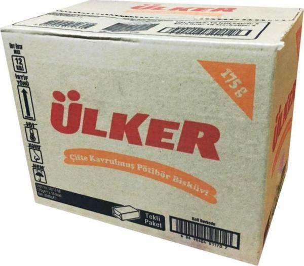 Ülker Pötibör Çifte Kavrulmuş 175gr 16 Adet - Image 1