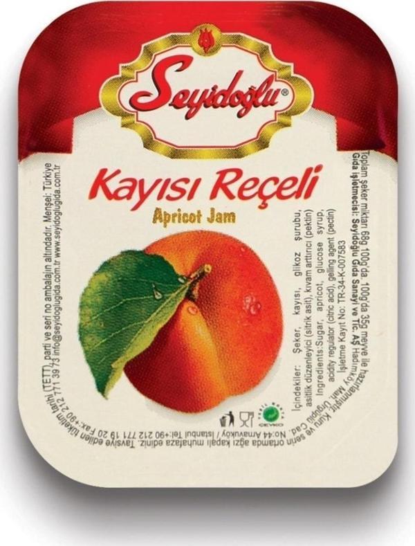 Seyidoğlu Piknik Kayısı Reçeli 15 Gr Koli Içi (100 Adet) - Image 1