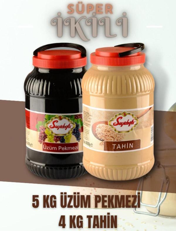 Seyidoğlu Tahin-Pekmez 4 5 Fırsat Paketi (4  kg 5  kg) - Image 1