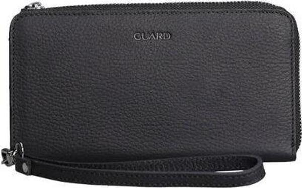 Guard %100 Deri Çok Fonksiyonlu Cüzdan ve El Çantası Mat Siyah - G3043-STX - Image 1