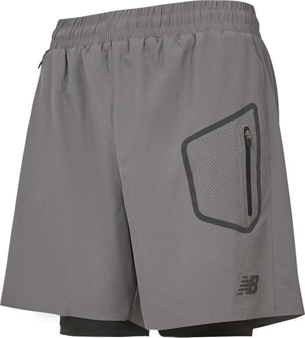 New Balance Lifestyle MNS1448-ANT Antrasit Erkek Deniz Şortu - Image 1