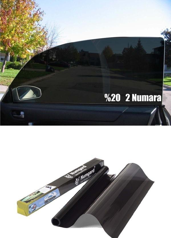 Oto Cam Filmi Çizilmez 1. Kalite 75 Cm x 6 Metre %20 Koyuluk 2 Numara - Image 1
