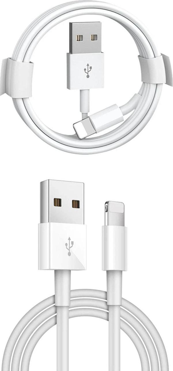 Iphone Şarj Kablosu Iphone Şarj Aleti Tüm Serilere Uyumlu 1 Metre - Image 1