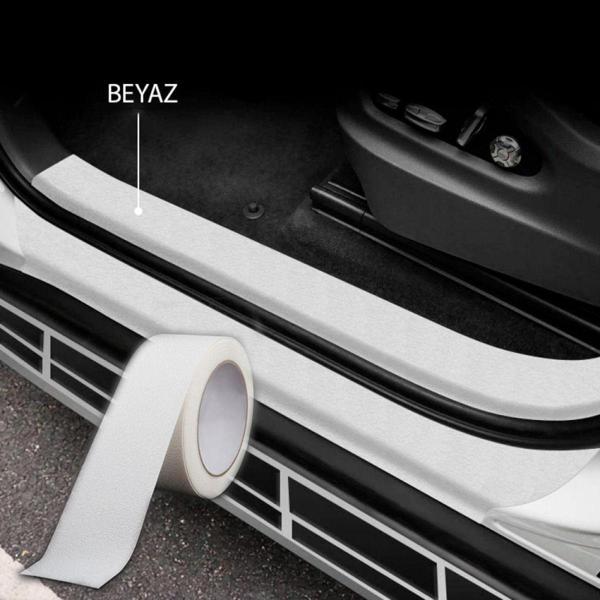 Kapı Çizik Ve Koruma Bandı Çizik Önleyici Bant Kapı Koruma Beyaz 10 Metre X 5 Cm - Image 1