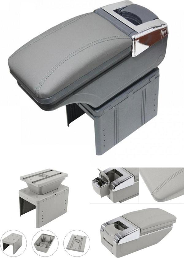 Kolçak Kol Dayama Universal Sürgülü Her Araca Uygun Gri - Image 1