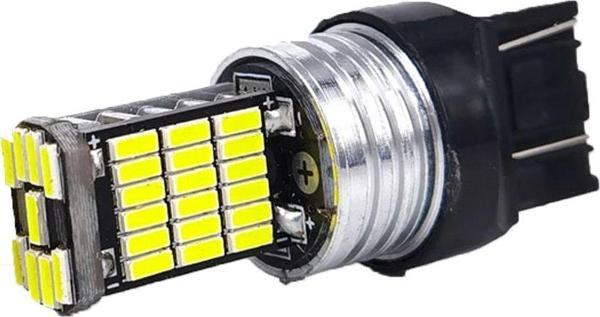 T20 Tek Duylu Geri Vites Ampulü Gündüz Ledi Ampul Beyaz 45 Ledli 2 Adet - Image 1