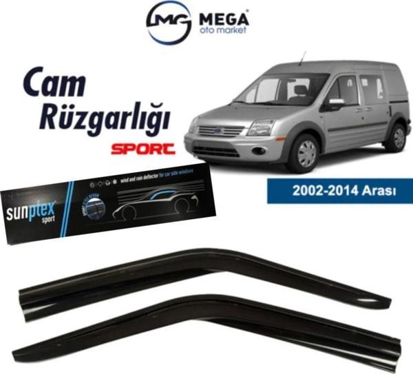 Ford Connect 2002-2014 Arası Mugen Tip Cam Rüzgarlık - Image 1