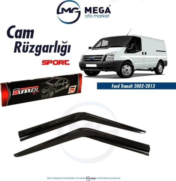 Ford Transi?t 2002-2013 Cam Rüzgarlık Mugen Ti?p - Image 1