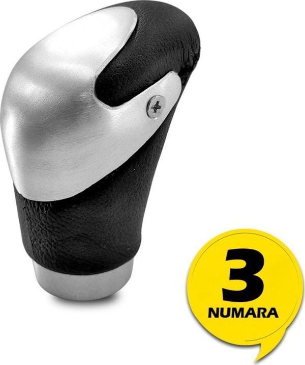 Vites Topuzu Universal Her Araca Uyumlu Spor Metal Vites Topuzu No:3 - Image 1