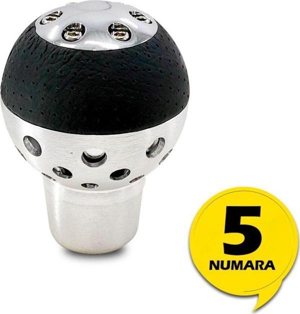 Vites Topuzu Universal Her Araca Uyumlu Spor Metal Vites Topuzu No:5 - Image 1