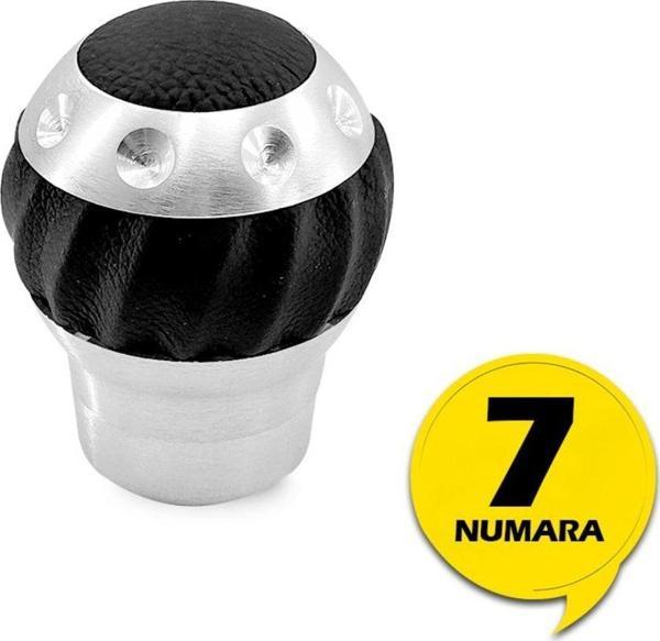 Vites Topuzu Universal Her Araca Uyumlu Spor Metal Vites Topuzu No:7 - Image 1
