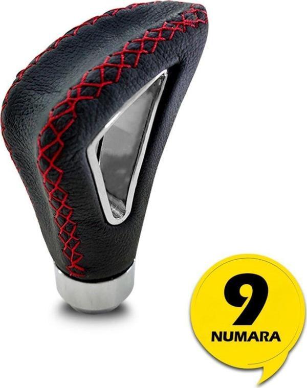 Vites Topuzu Universal Her Araca Uyumlu Spor Metal Vites Topuzu No:9 - Image 1