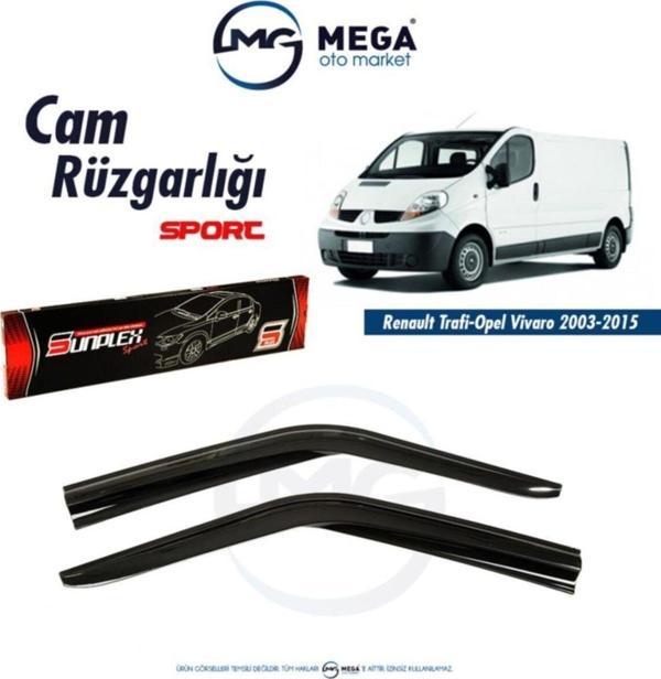 Renault Traffi?c 2003-2015 Cam Rüzgarlık Mugen Ti?p - Image 1
