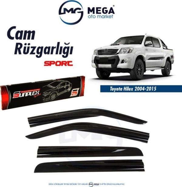 Toyota Hilux 2004-2015 Arası Mugen Tip Cam Rüzgarlık - Image 1