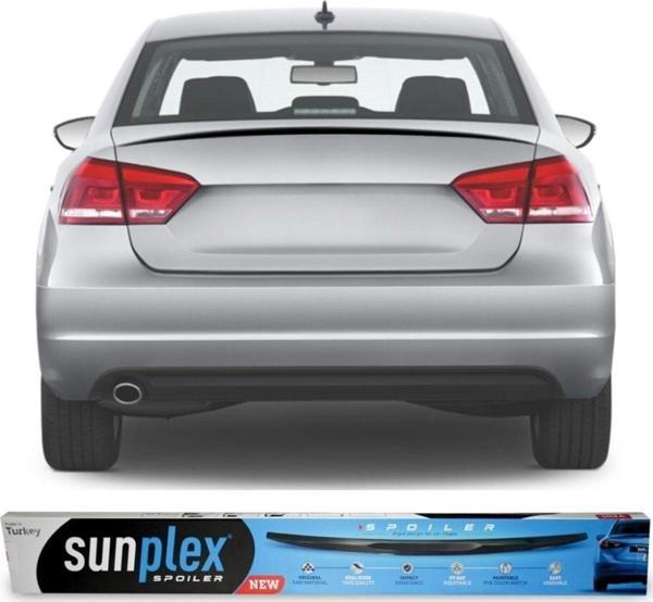 Vw Passat B7 Spoiler Bagaj Üstü Sunplex Piano Black 2010-2014 Arası - Image 1