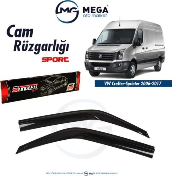 Ww Crafter-sprinter 2008-2017 Cam Rüzgarlık Mugen Ti?p - Image 1