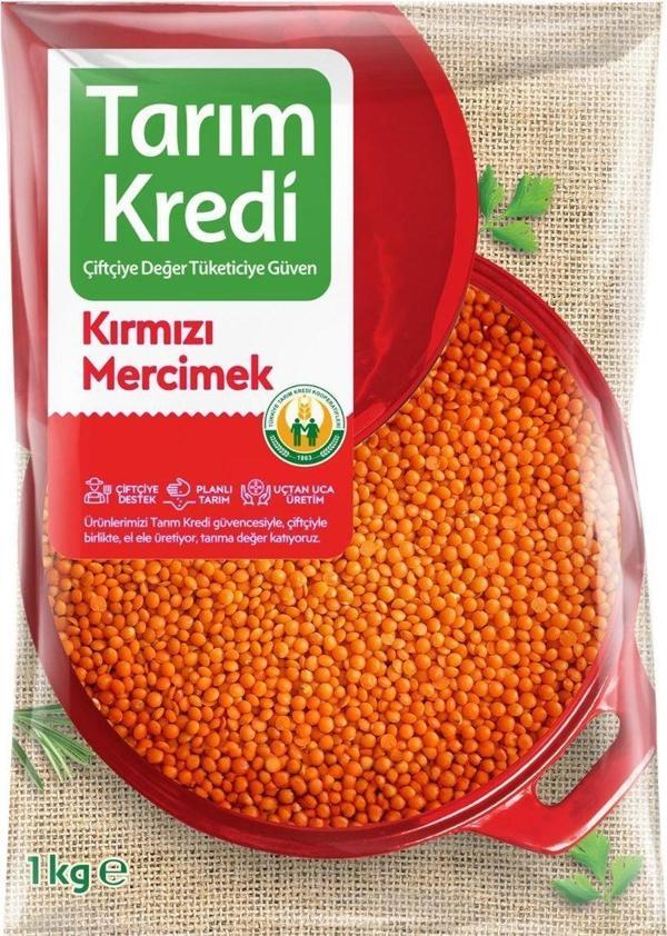 Tarım Kredi Birlik Kırmızı Mercimek 1 Kg - Image 1
