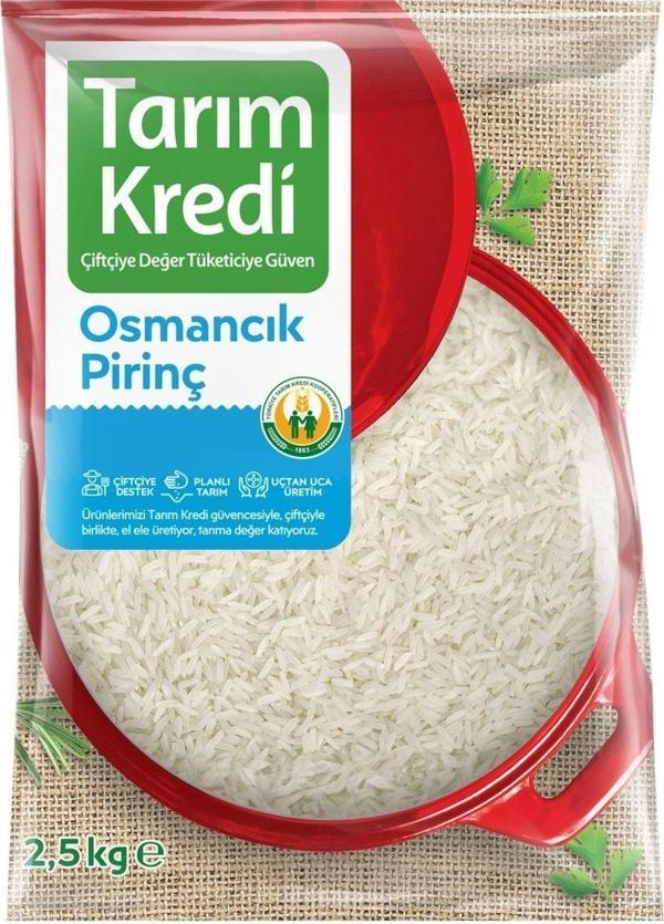 Tarım Kredi Birlik Osmancık Pirinç 2,5 Kg - Image 1