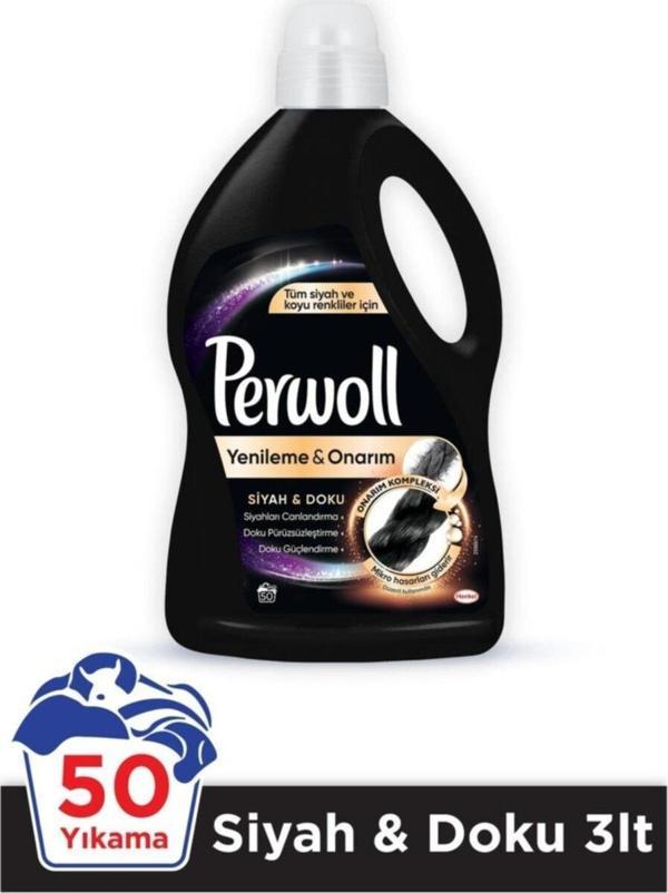 Perwoll Siyahlar İçin Sıvı Deterjan 3 Lt - Image 1