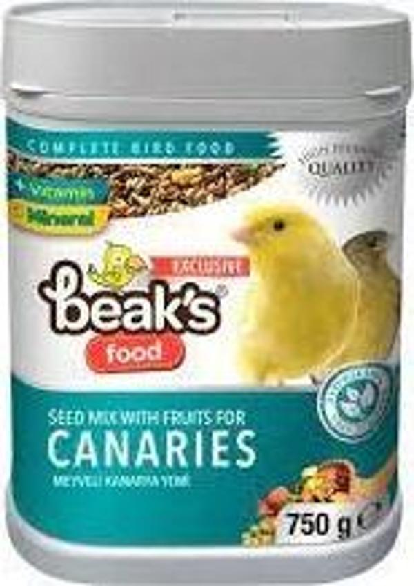 BEAKS KARIŞIK KANARYA YEMİ 750 GR - Image 1
