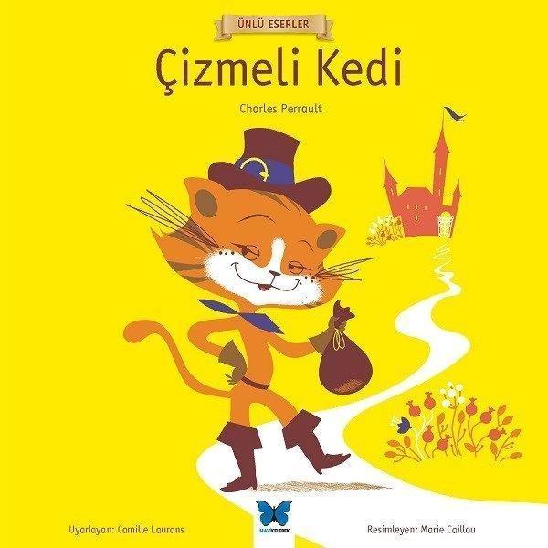 Çizmeli Kedi-Ünlü Eserler - Mavi Kelebek - Image 1