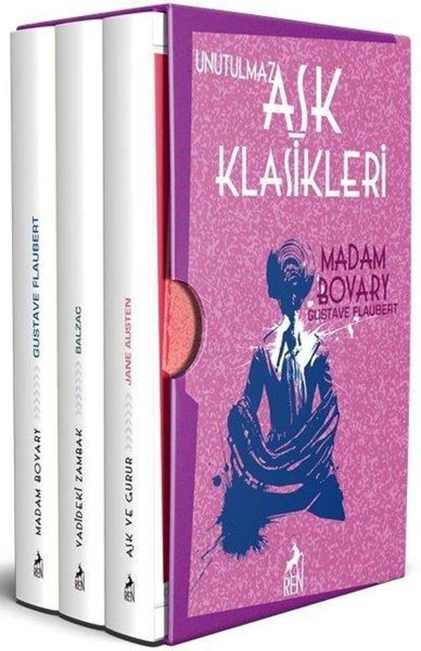Unutulmaz Aşk Klasikleri Seti-3 Kitap Takım - Ren Kitap Yayınevi - Image 1
