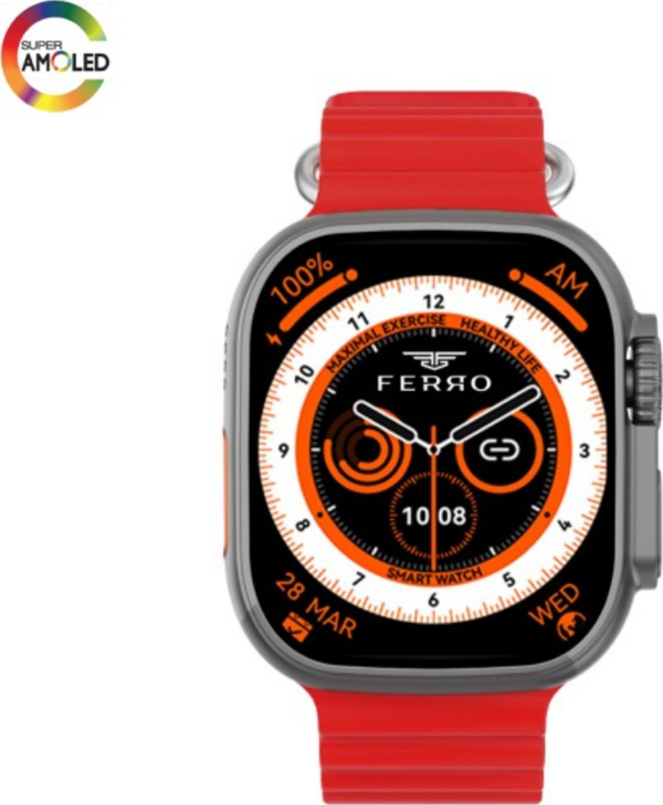 Ferro Fsw1116-Gr Ultra Amoled Ekranlı Akıllı Kol Saati - Image 1
