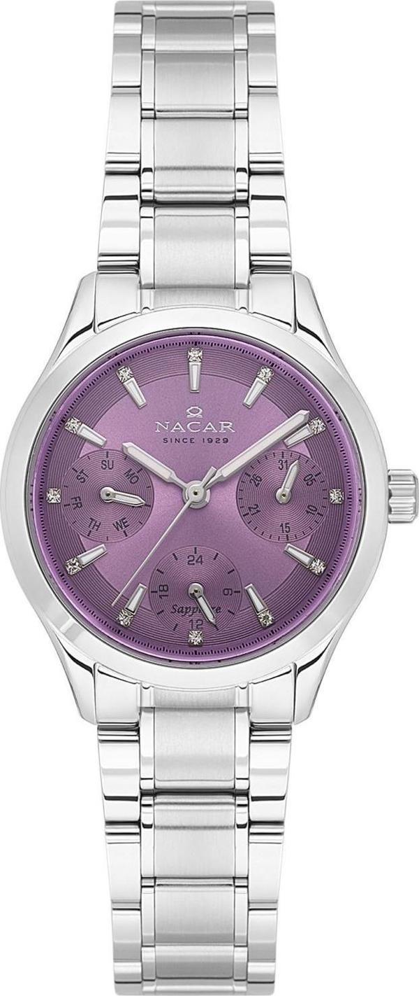 Nacar NC33-398316-APM Çelik Metal Band Kadın Kol Saati - Image 1