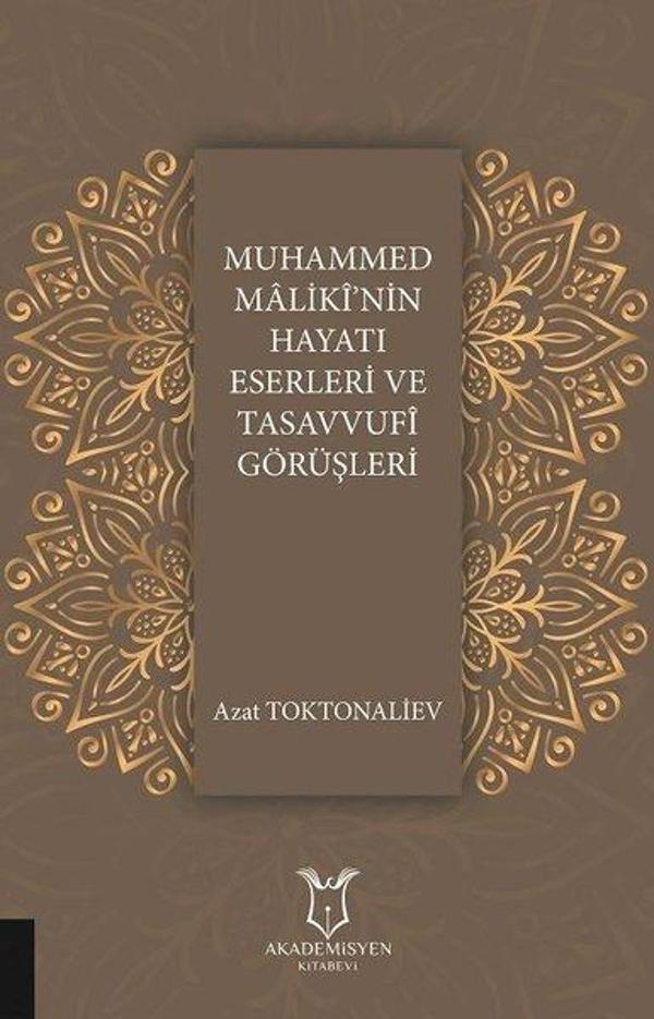 Muhammed Mlikinin Hayatı Eserleri ve Tasavvufi Görüşleri - Akademisyen Kitabevi - Image 1