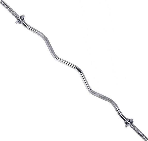 Delta 120 cm Z İçi Dolu Krom Uzun Bar (Ağırlık - Halter - Dambıl Barı) - Image 1