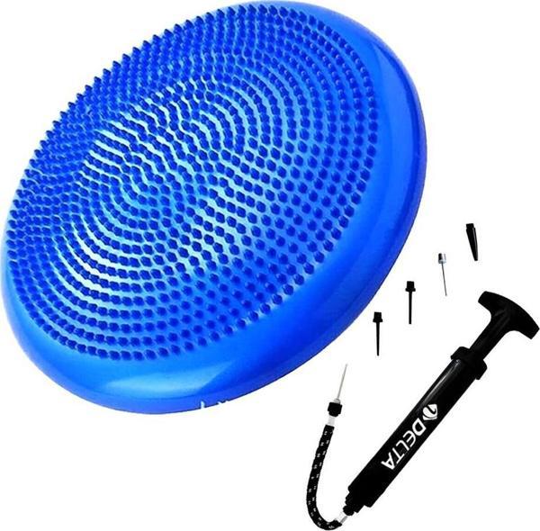 Delta Denge Diski Balance Trainer Denge Topu Pilates Balans Disk Çift Yönlü Pompa - Image 1
