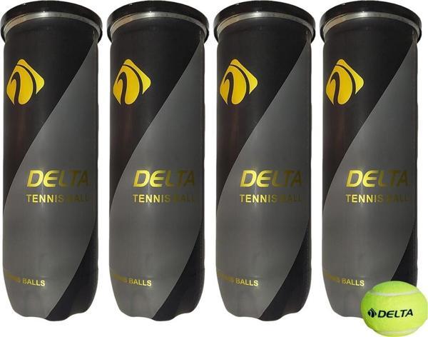 Delta Profesyonel Seviye Özel Vakumlu Tüpte 12 Adet Dura-Strong Tenis Maç Topu - Image 1