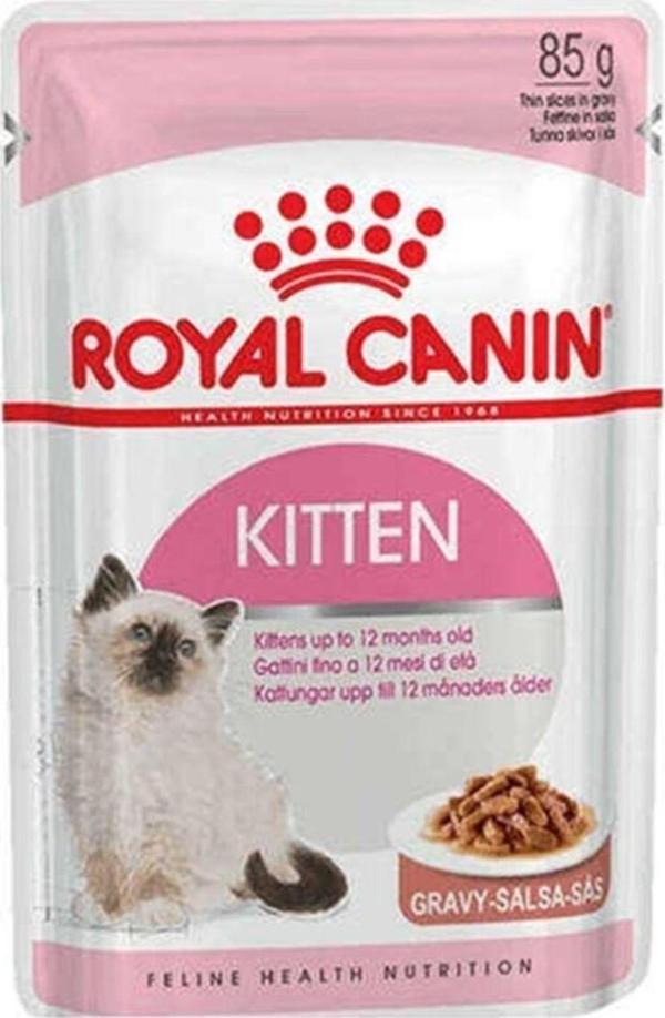 Royal Canin Kitten Gravy Instinctive Yaş Kedi Maması 85 Gr x 12 Adet - Image 1
